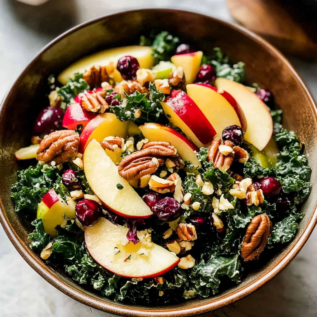 Autumn Harvest Honeycrisp Apple and Feta Salad