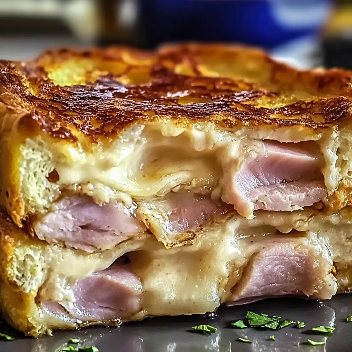 Monte Cristo Breakfast Casserole