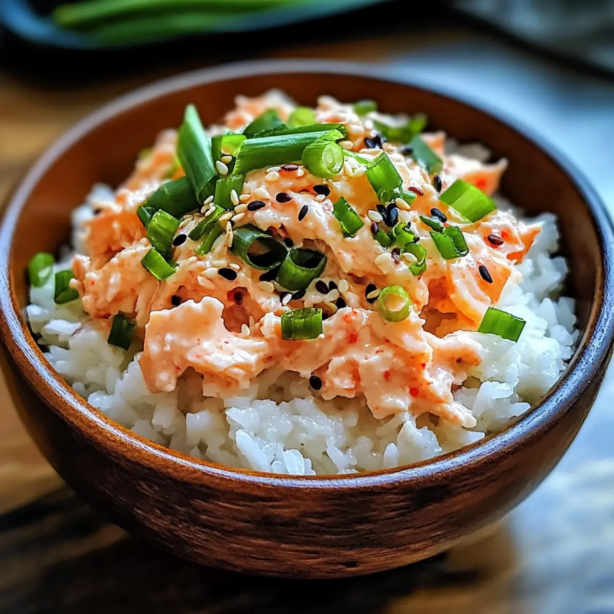Easy Spicy Crab Sushi Bowls