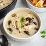 Clean Chicken Mushroom Soup