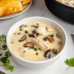 Clean Chicken Mushroom Soup