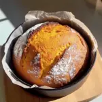 Crispy Dutch Oven Pumpkin Bread