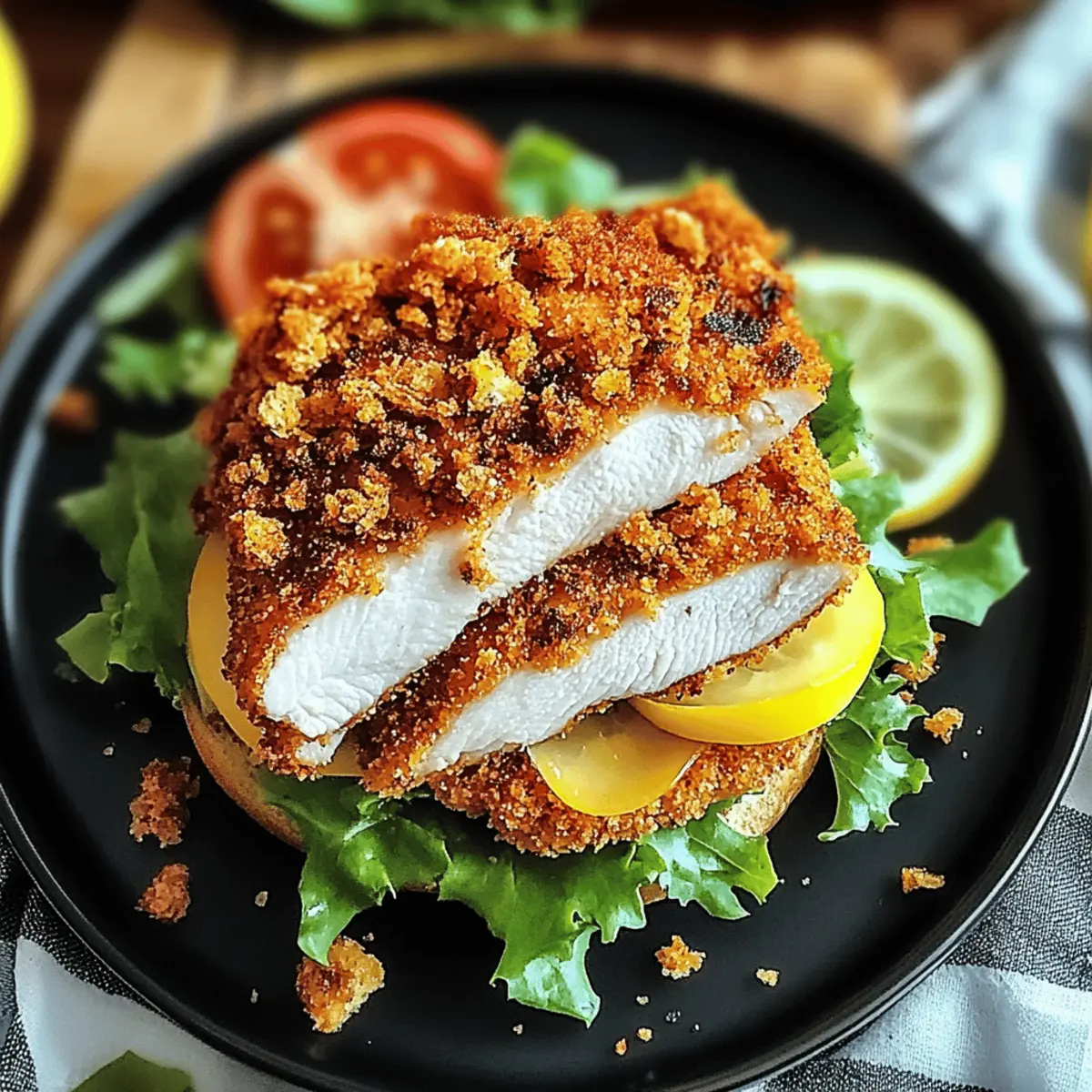 Crispy Lemon Pepper Chicken