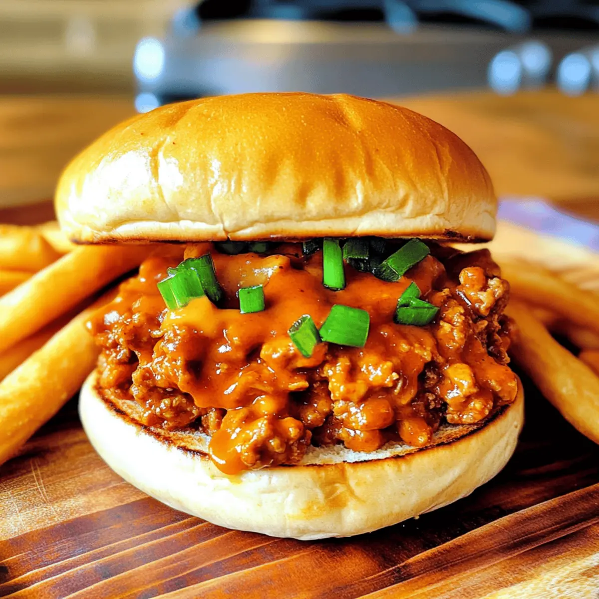 Easy Cajun Chicken Sloppy Joes