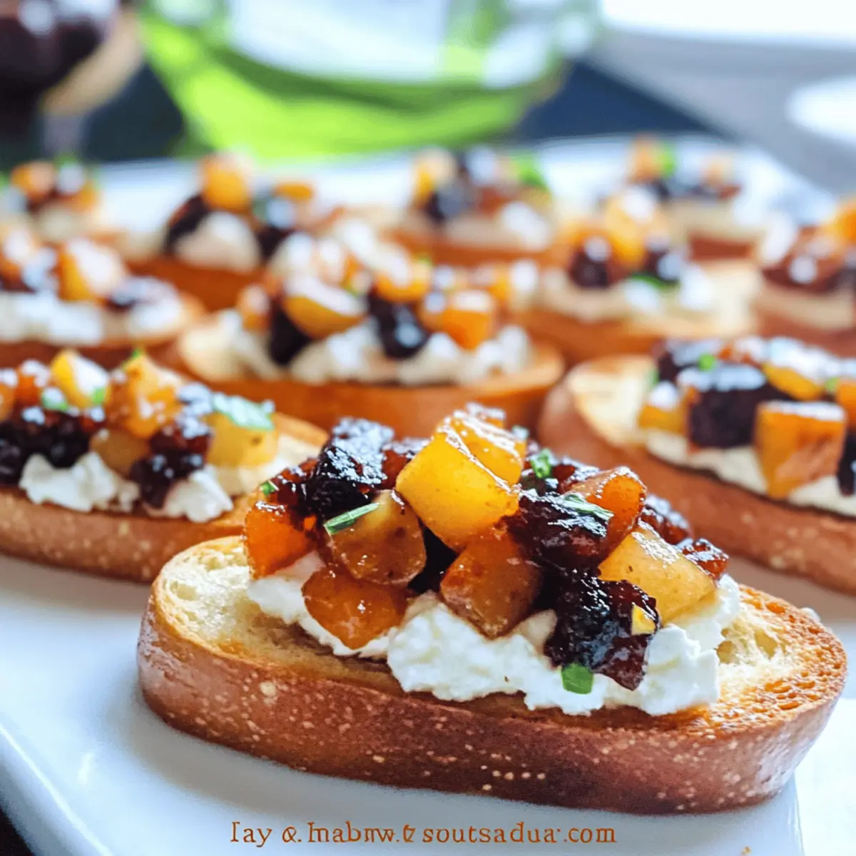 Fall Bruschetta with Butternut Squash