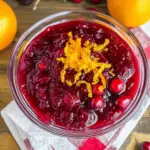 Homemade Cranberry Orange Sauce