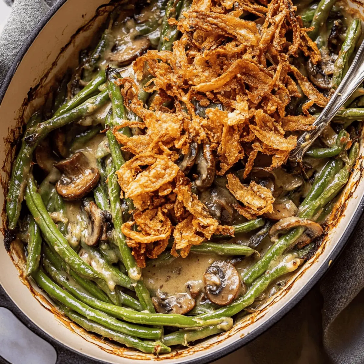 Homemade Green Bean Casserole