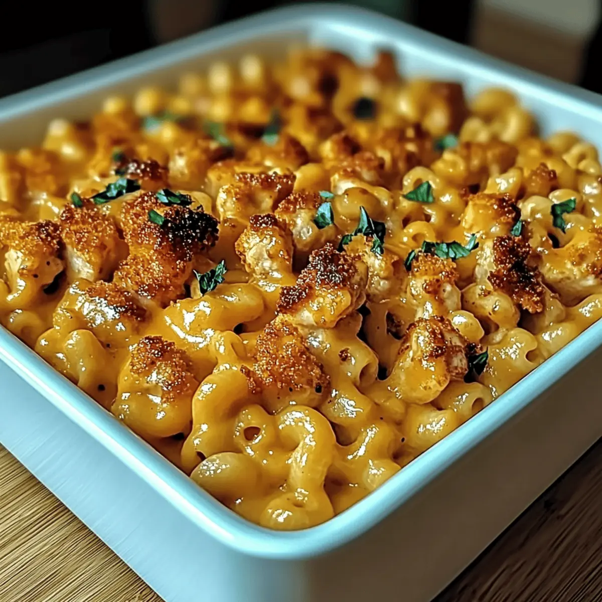 Honey BBQ Chicken Mac & Cheese