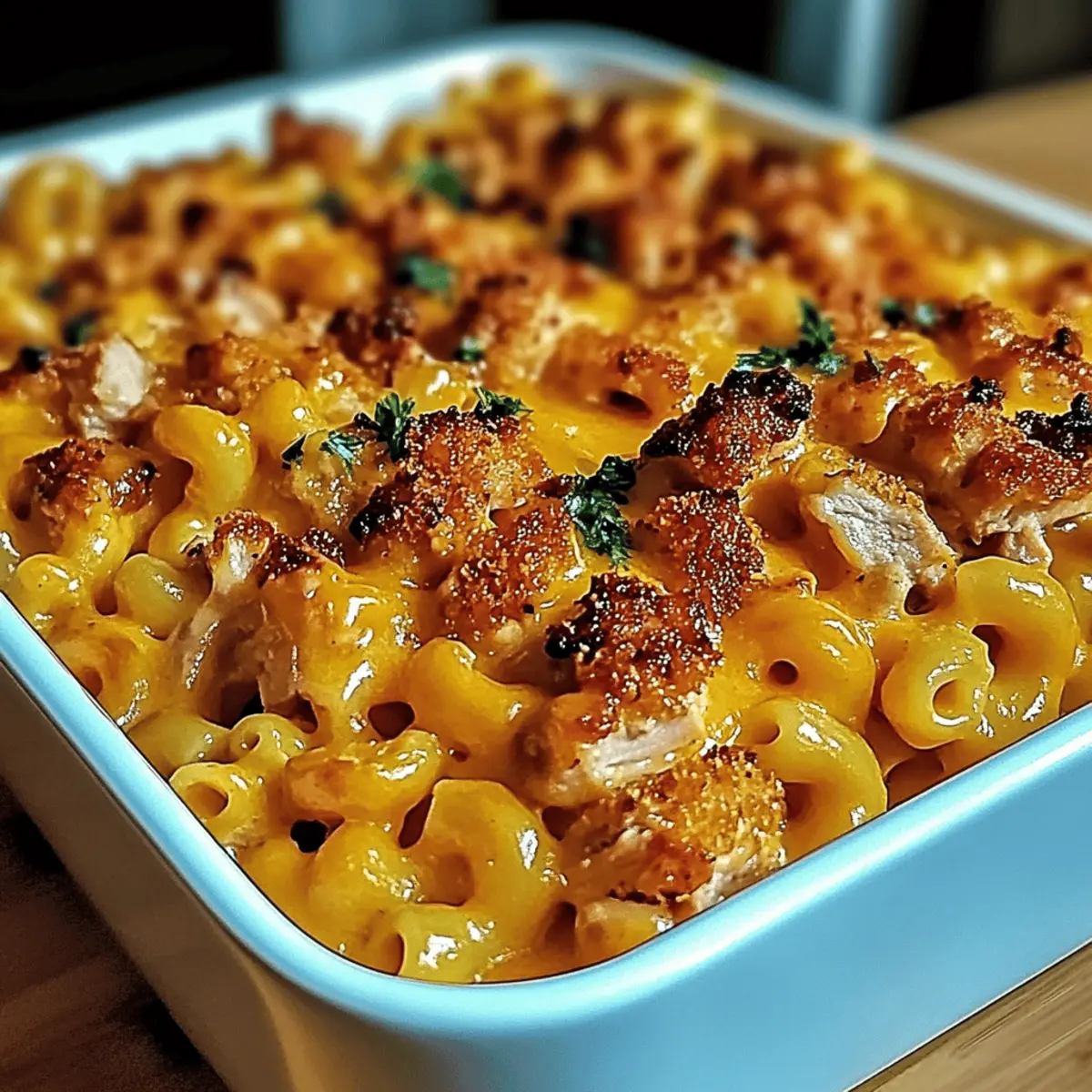 Honey BBQ Chicken Mac & Cheese