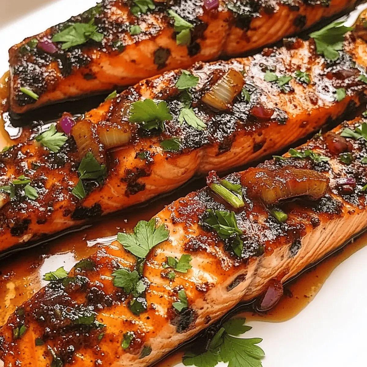 Honey Jerk Salmon