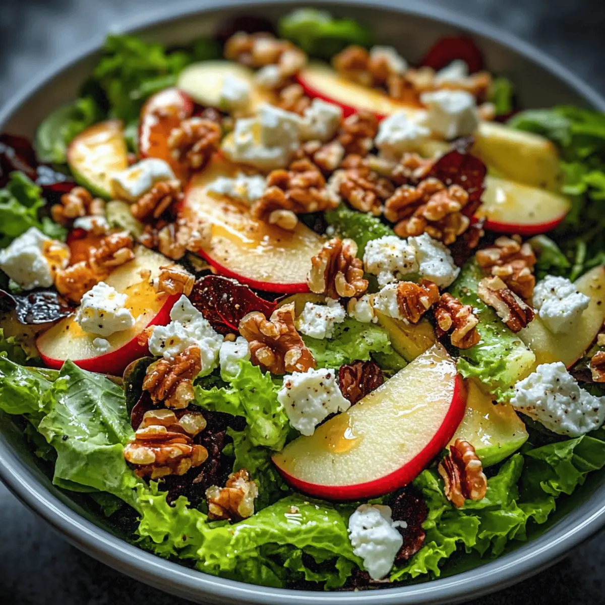 Honeycrisp Apple & Feta Salad Perfection