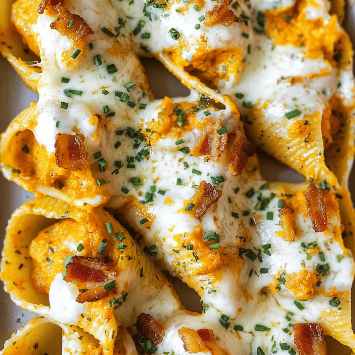 Pumpkin & Gouda Stuffed Shells