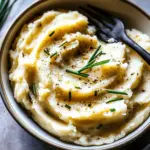 Roasted Garlic Mascarpone Mashed Potatoes