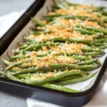 Roasted Parmesan Green Beans
