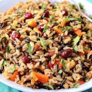Thanksgiving Wild Rice Pilaf Recipe
