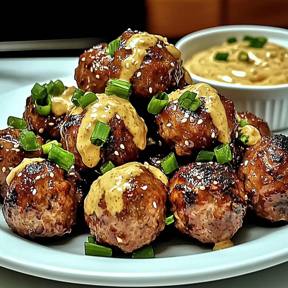 Korean BBQ Meatballs