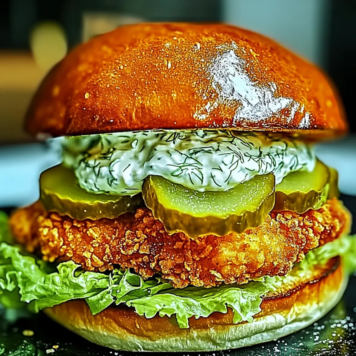 Crispy Dill Chicken Sandwich