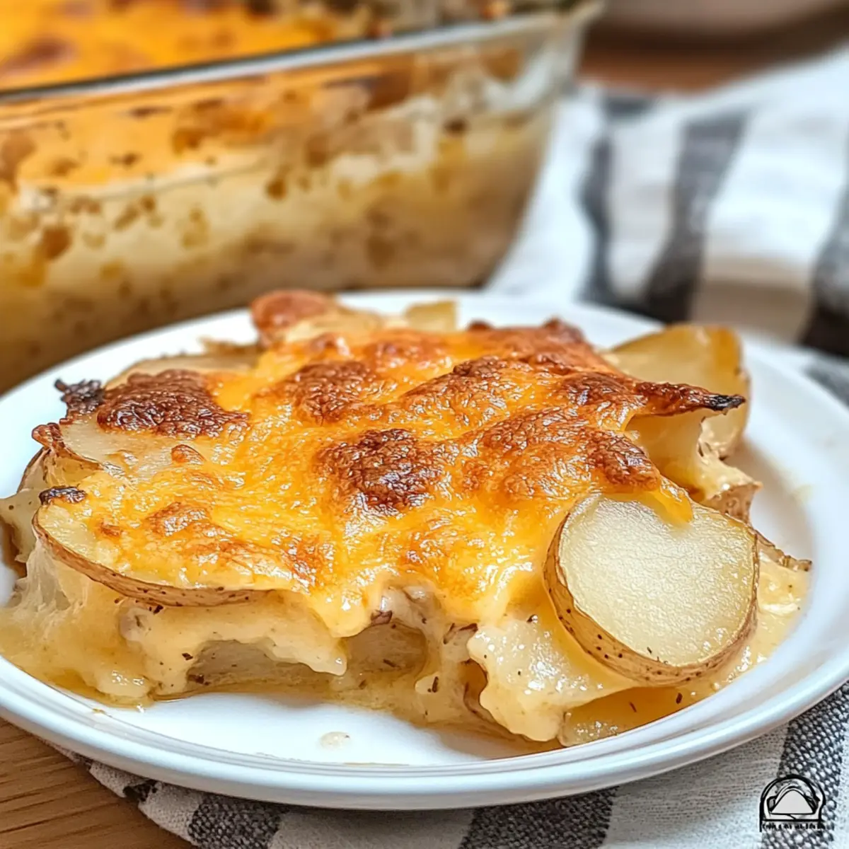 Tasty Cheesy Scalloped Potatoes