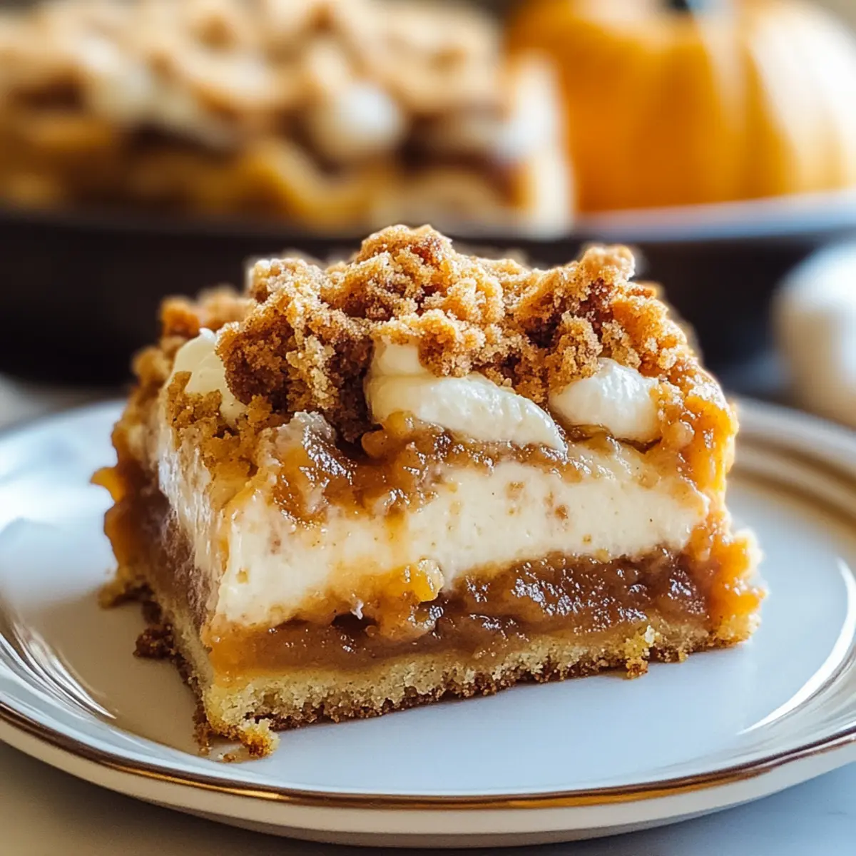 Pumpkin Dump Cake Dessert