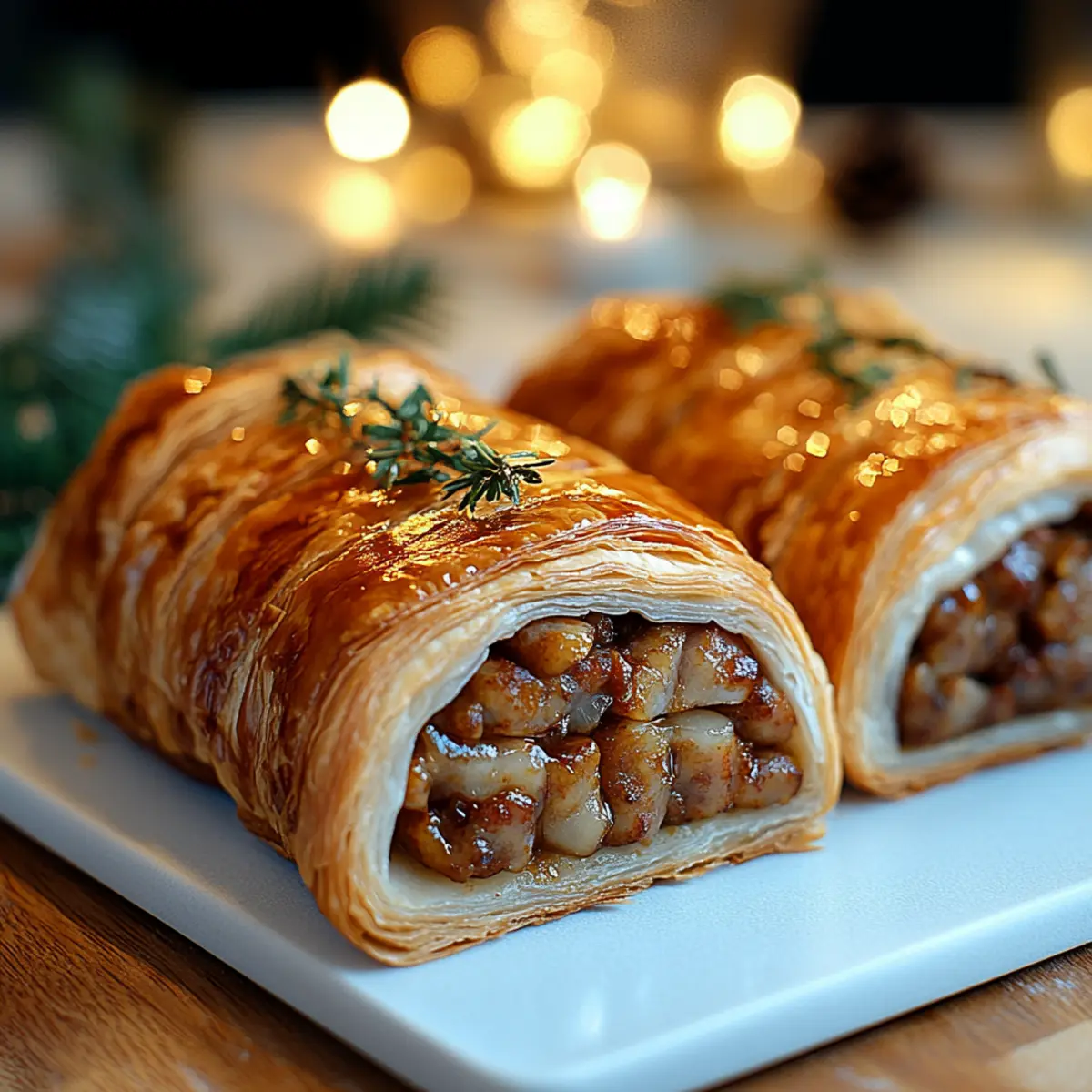 Christmas Sausage Rolls