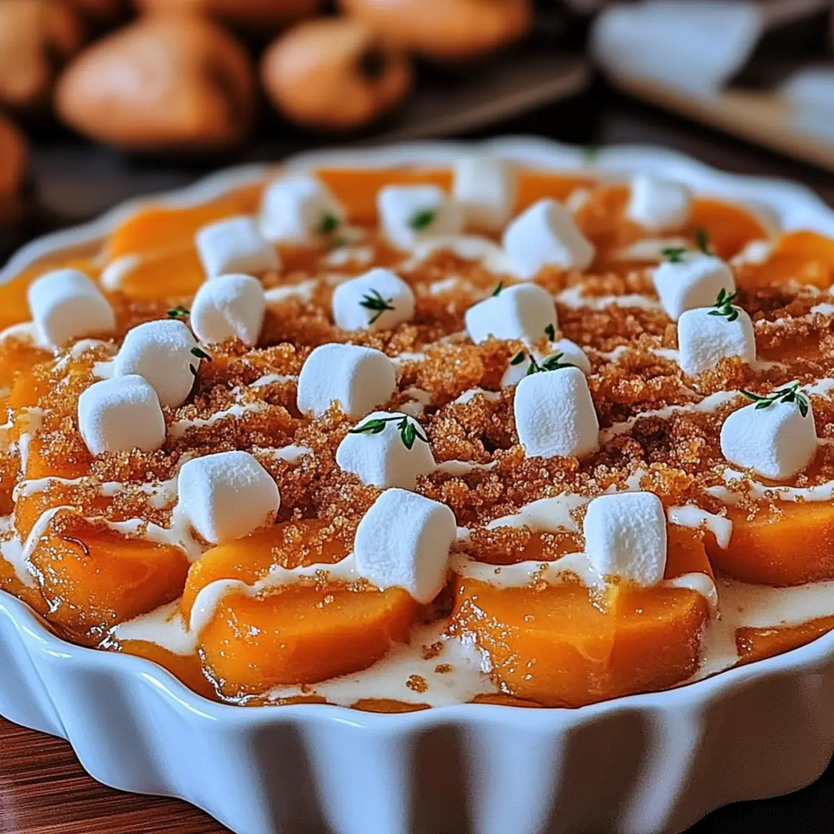 Tasty Scalloped Sweet Potatoes With Brown Sugar