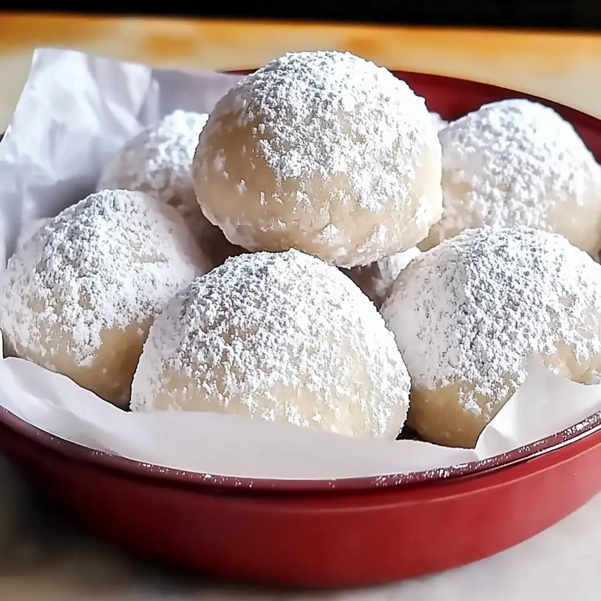 Traditional Snowball Cookies