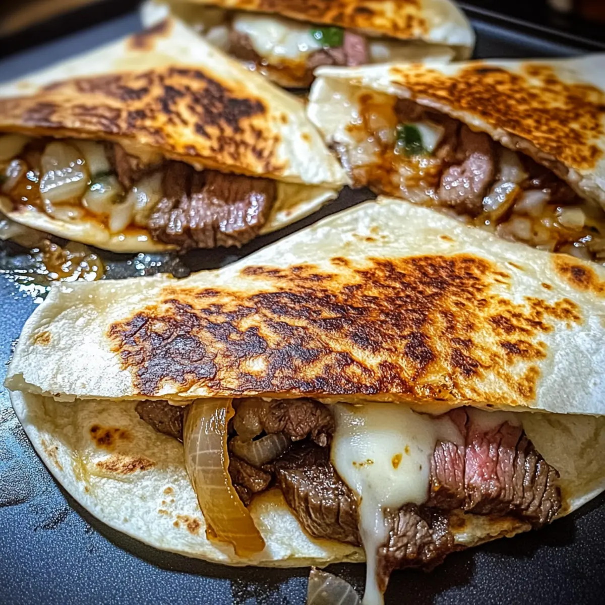 Steak Cheese Quesadillas