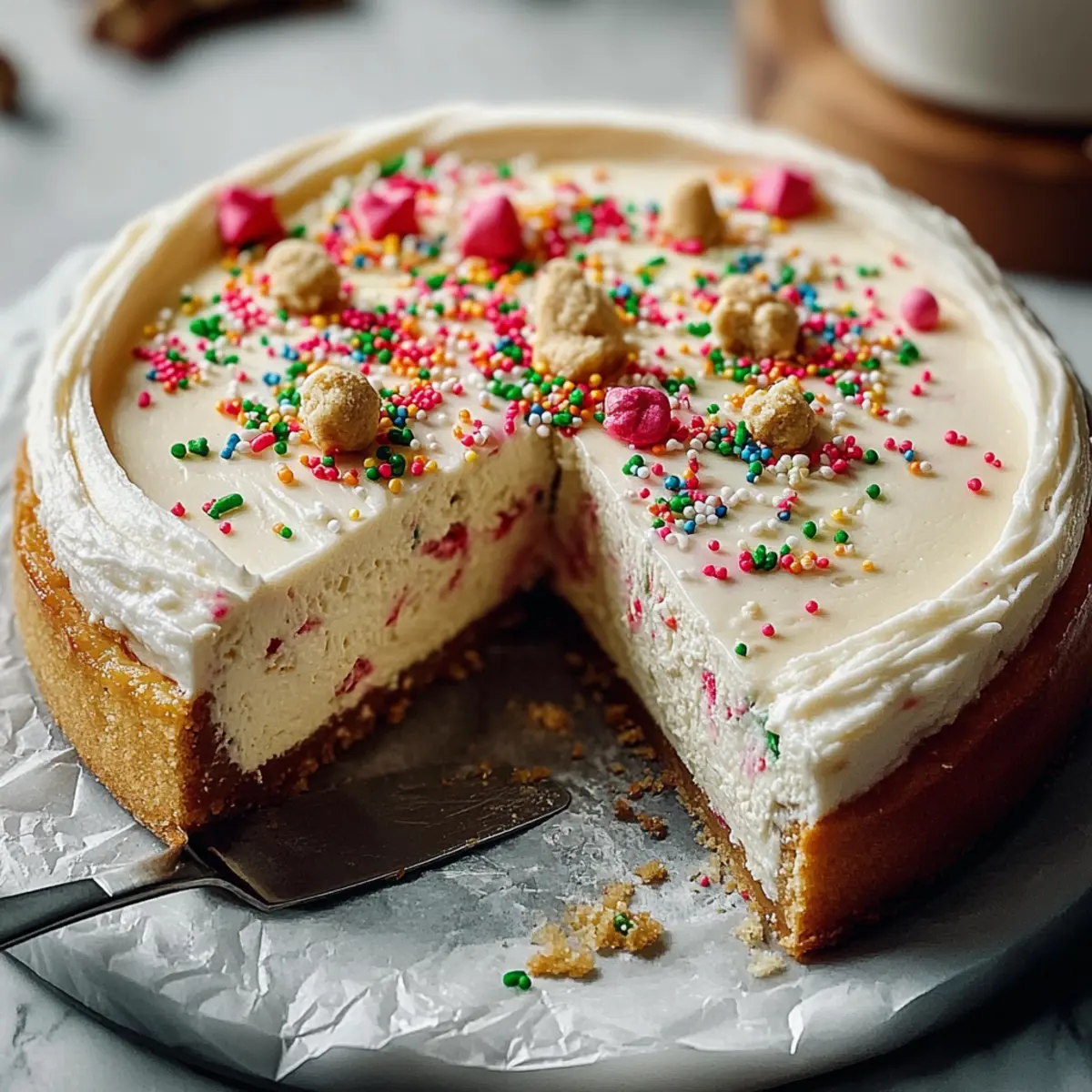 Sugar Cookie Cheesecake