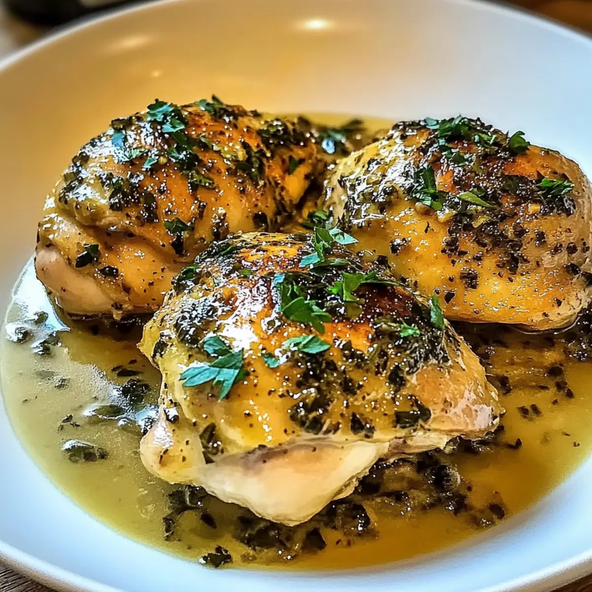 Slow Cooker French Wine Mustard Chicken