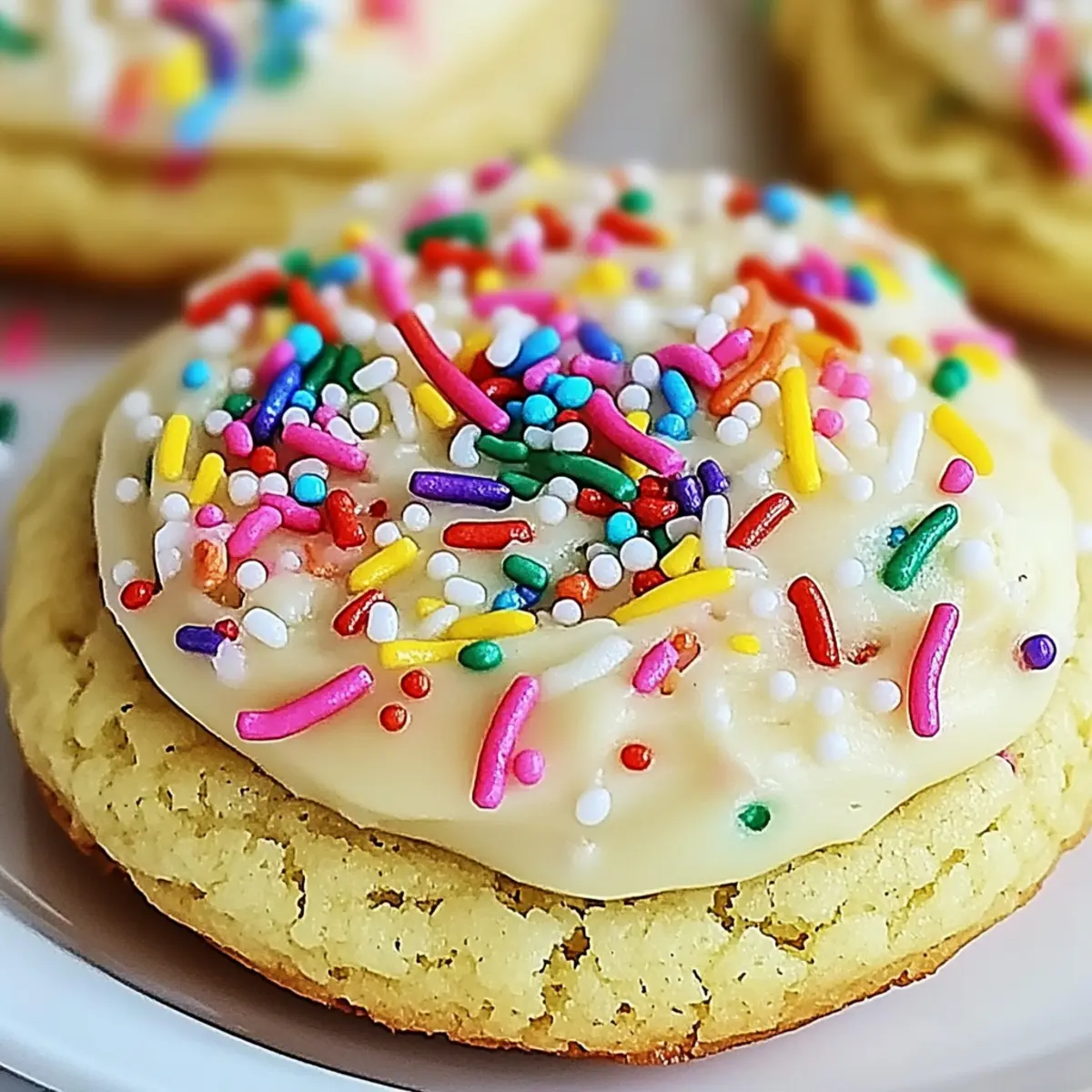 Easy Cake Batter Cookies