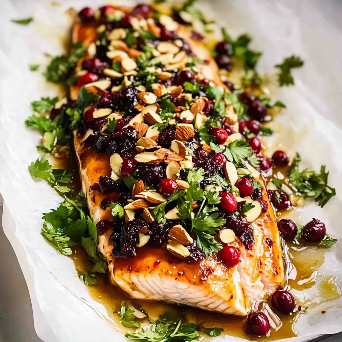 Christmas Baked Salmon