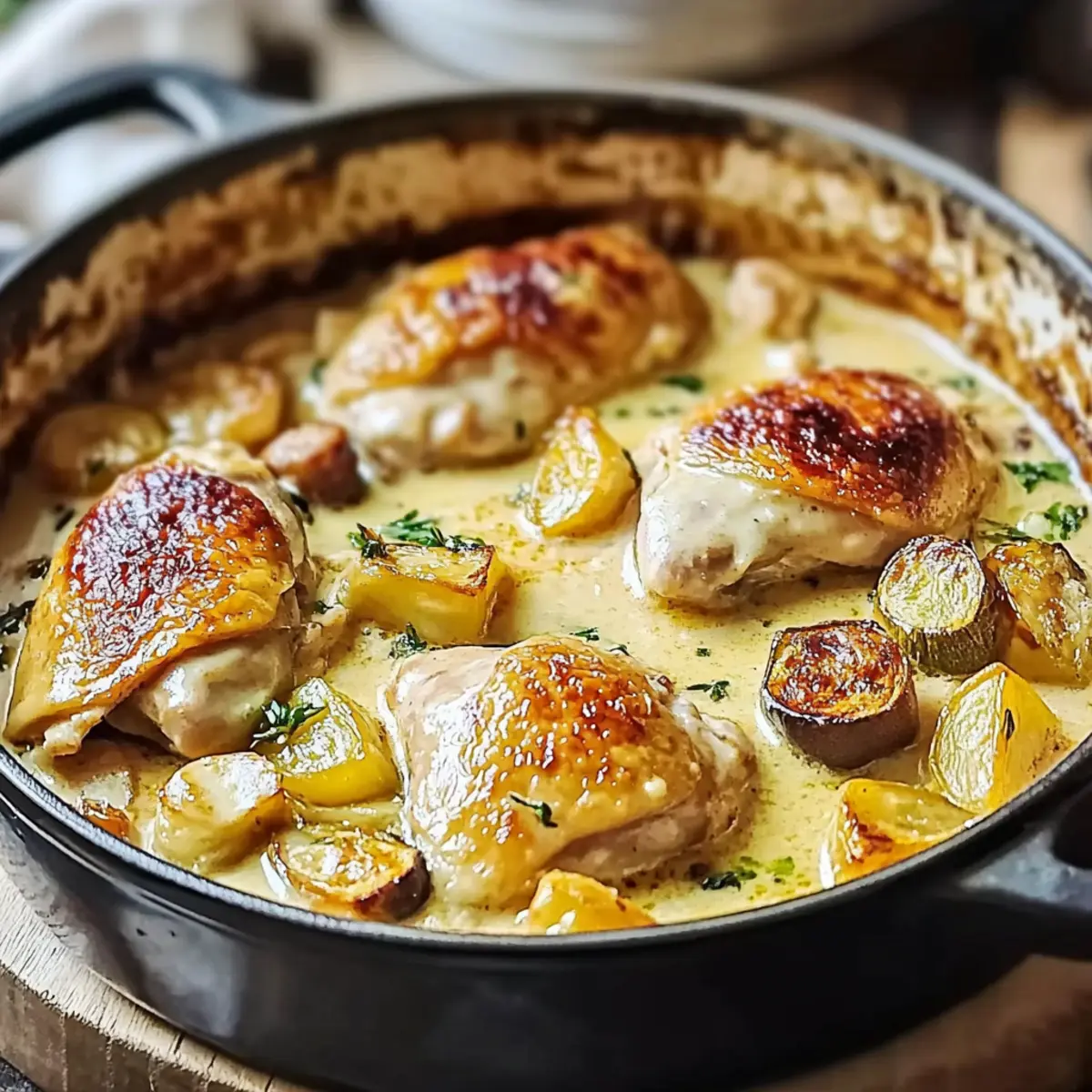 Creamy French Chicken Casserole