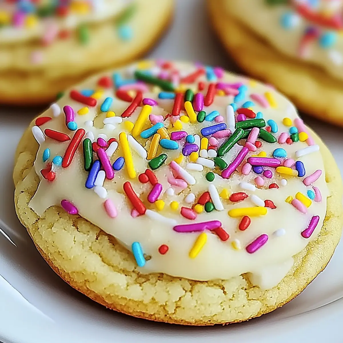 Cake Batter Cookies