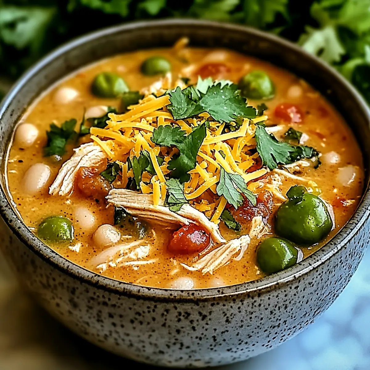 Cajun White Chicken Chili Soup