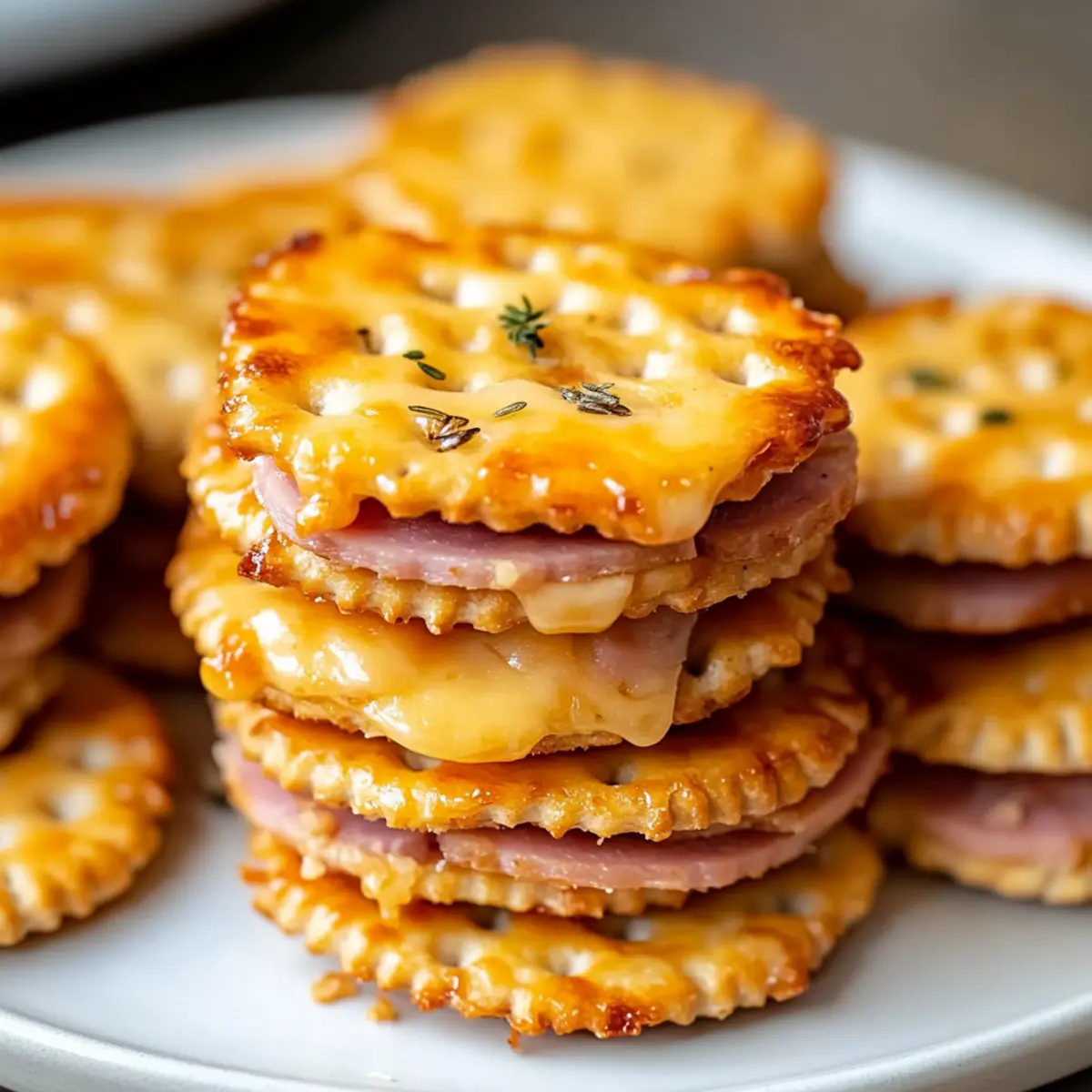 Ritz Cracker Party Sandwiches