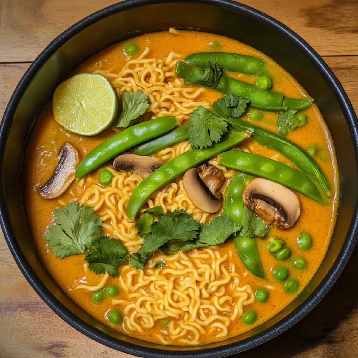 Vegan Curry Ramen Noodles