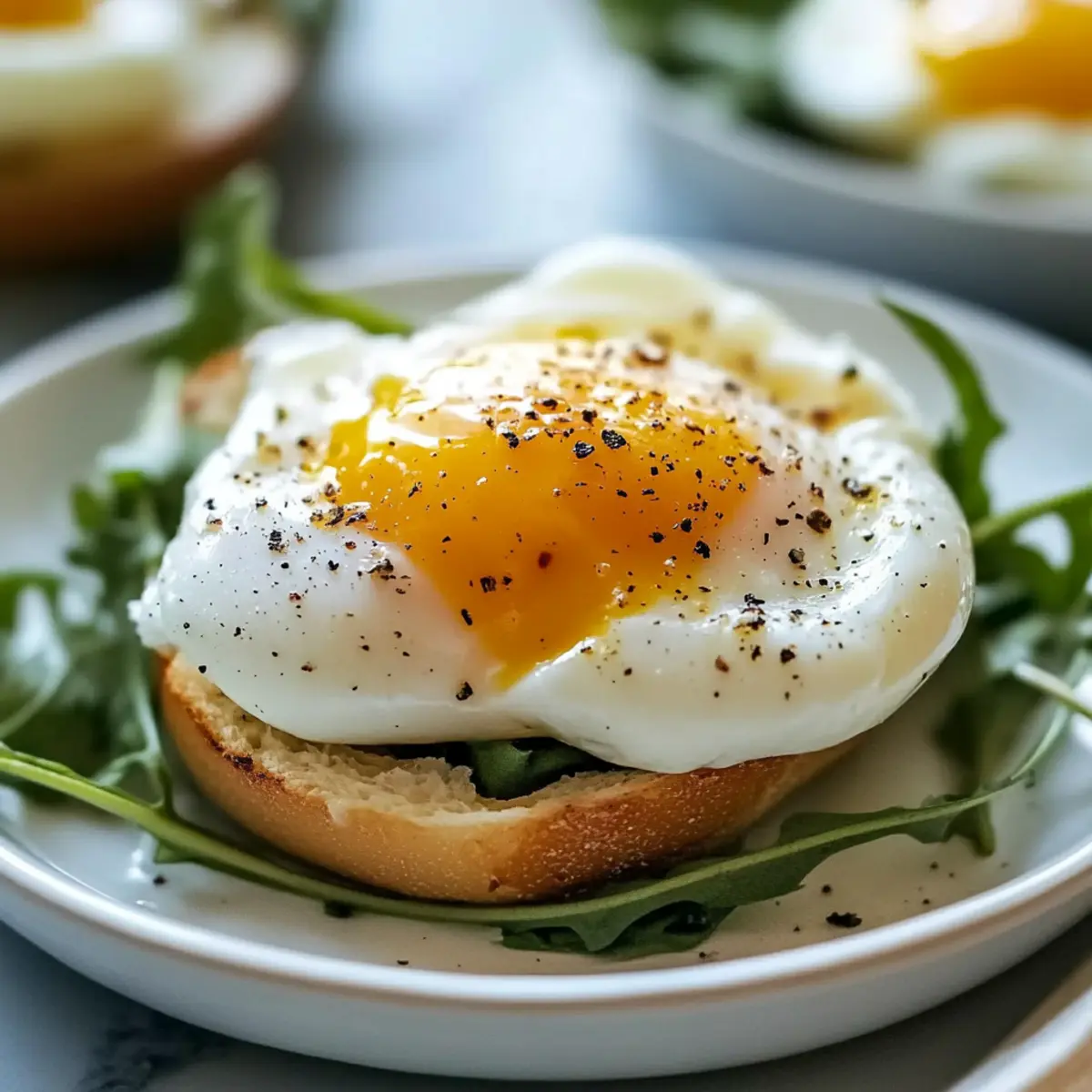 Air Fryer Poached Eggs