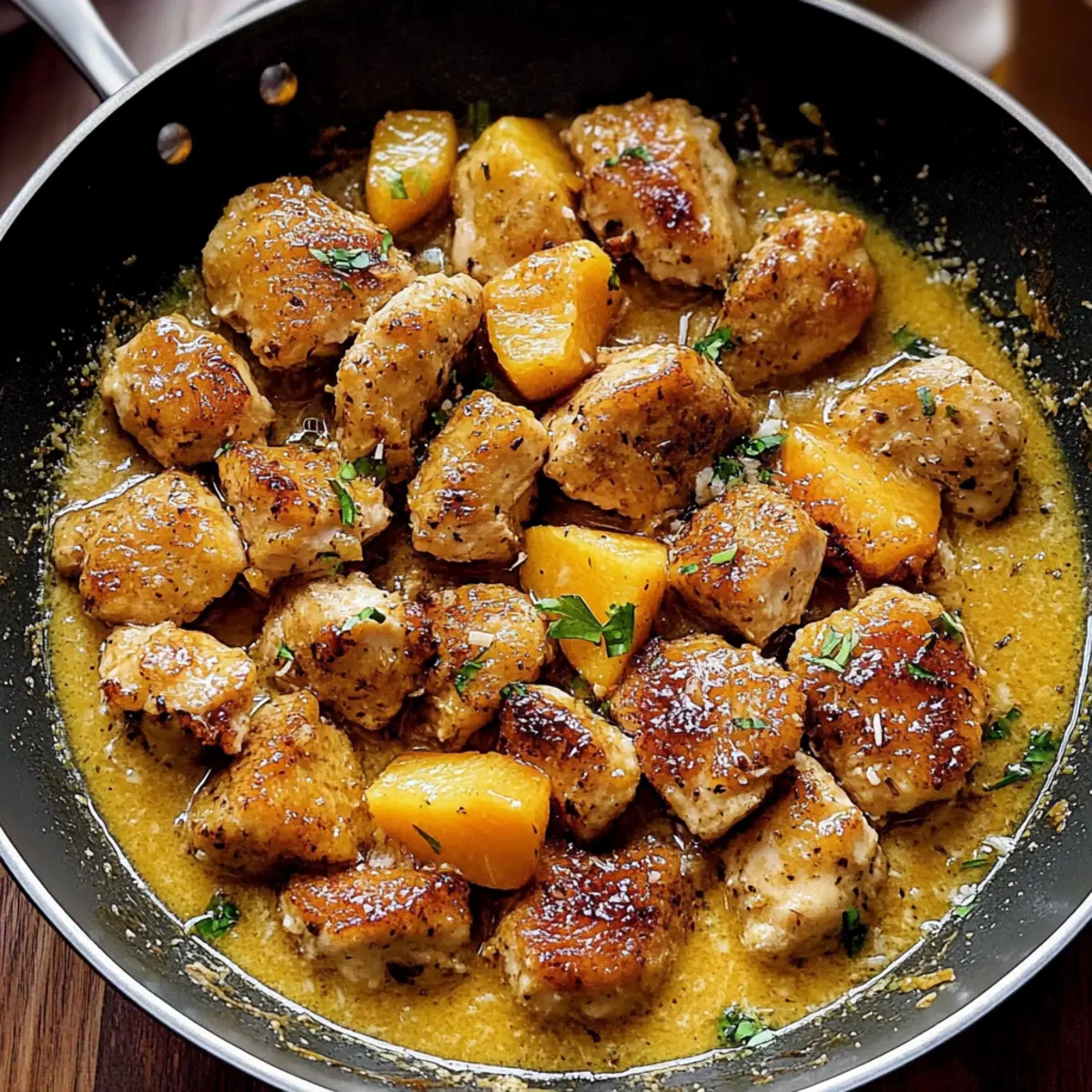 Coconut Peach Chicken