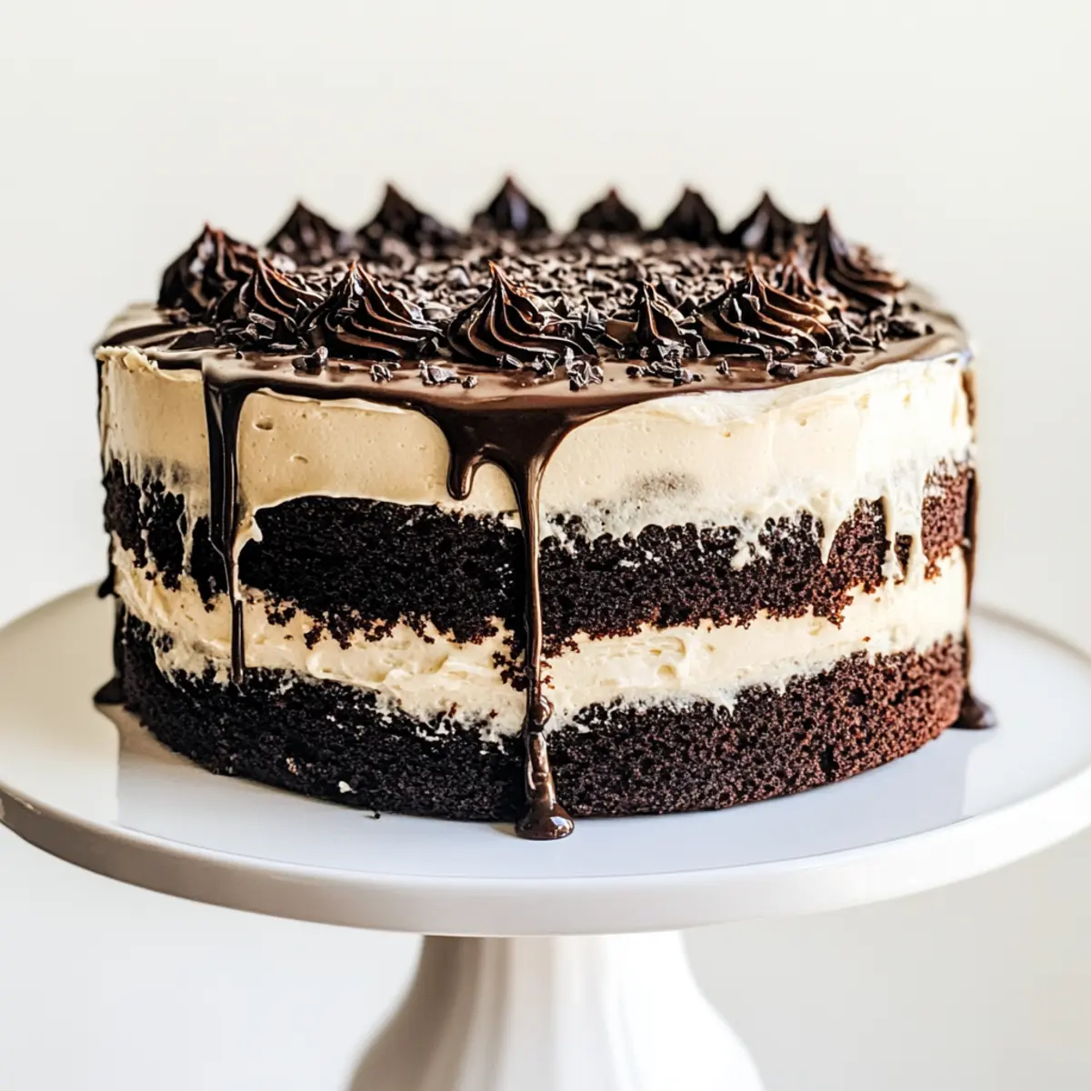 Chocolate Cake with Irish Buttercream