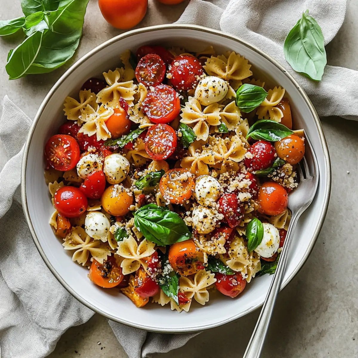 Bruschetta Pasta Salad