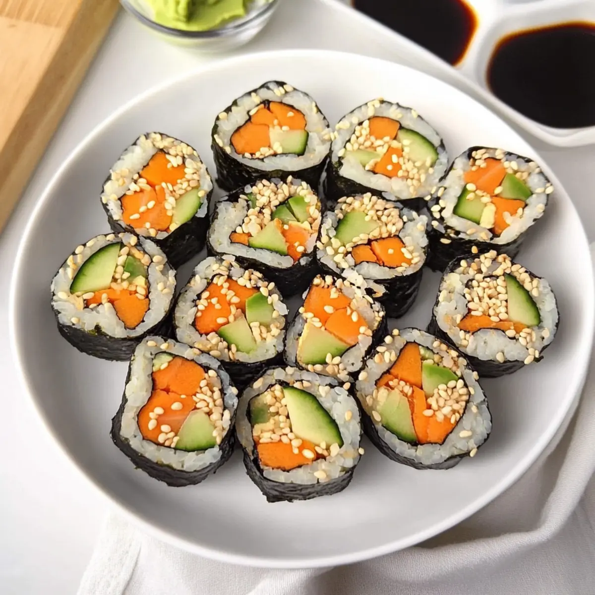 Vegetarian Sweet Potato Sushi
