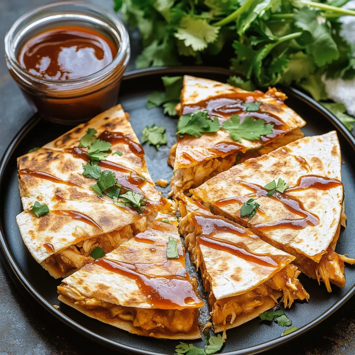 BBQ Chicken Quesadillas