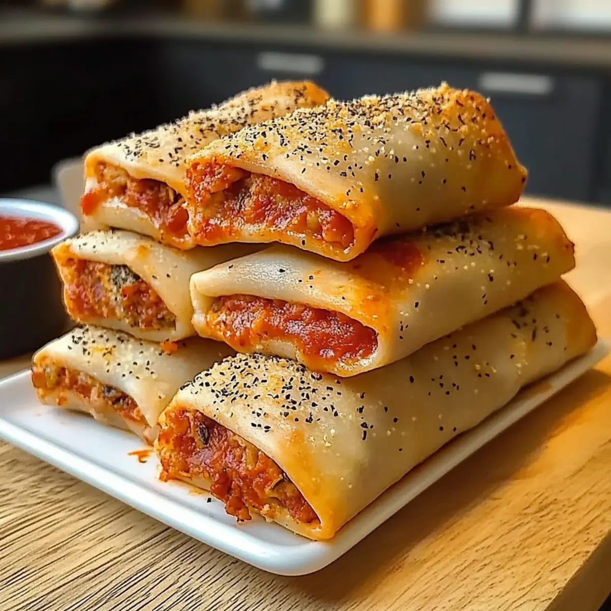 Pepperoni Pizza Rolls