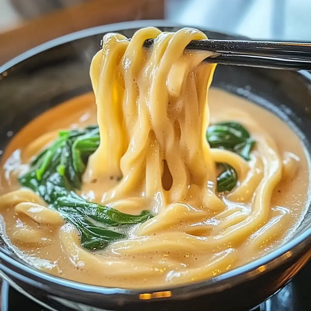 Creamy Miso Udon