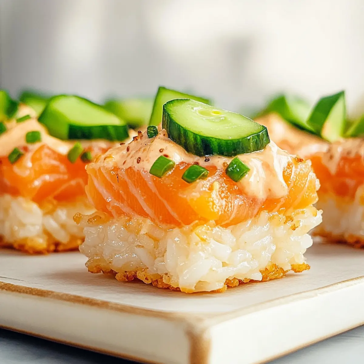 Crispy Rice Salmon