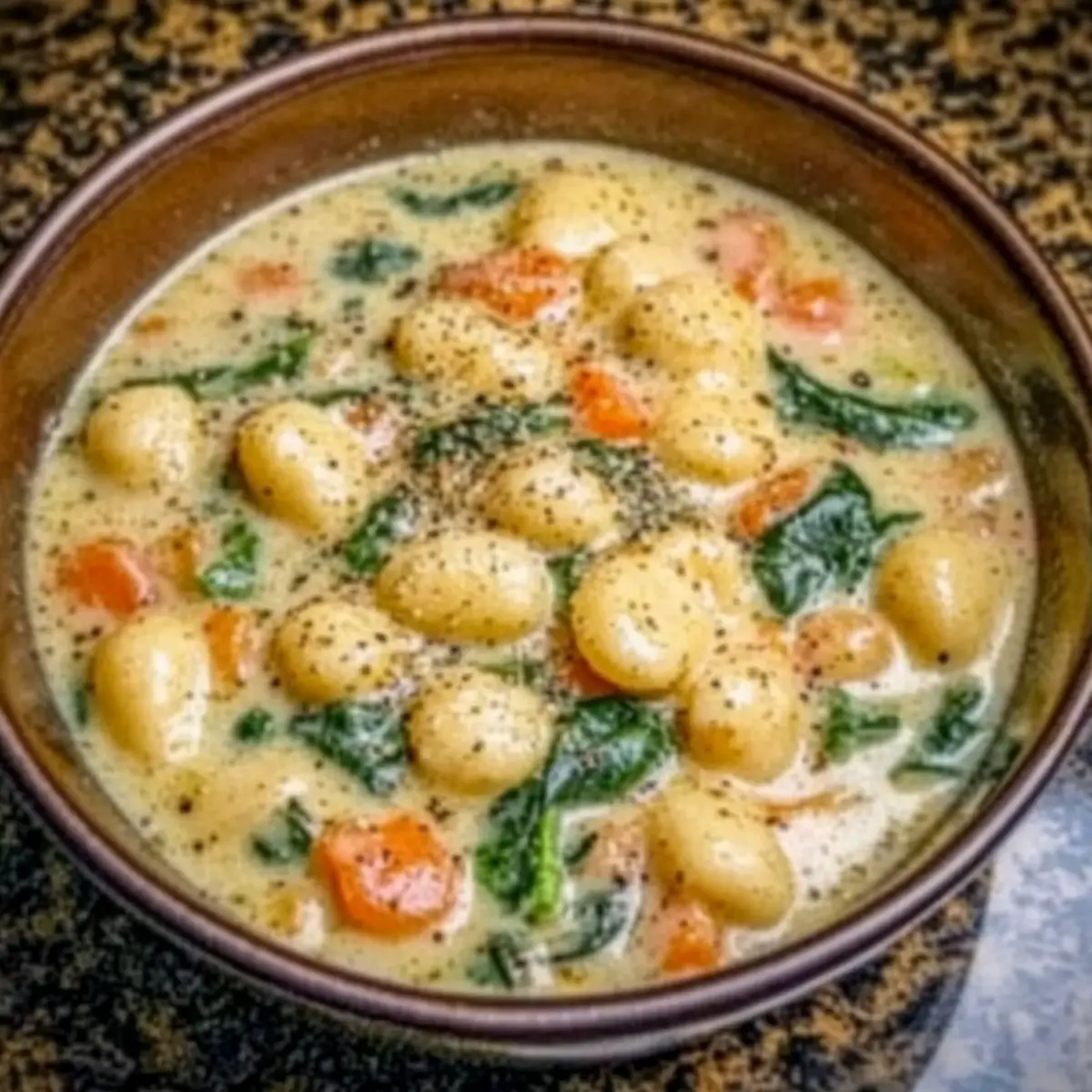 Creamy Vegetarian Gnocchi Soup