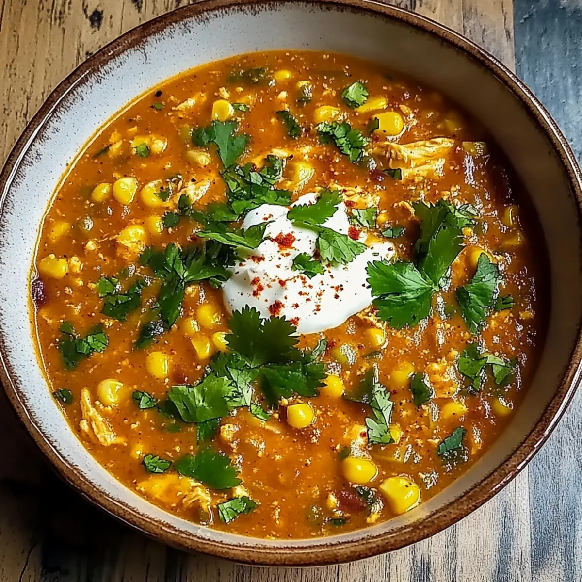 Street Corn Chicken Chili Recipe