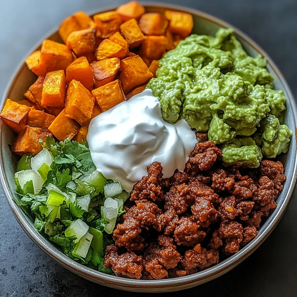 Sweet Potato Taco Bowl