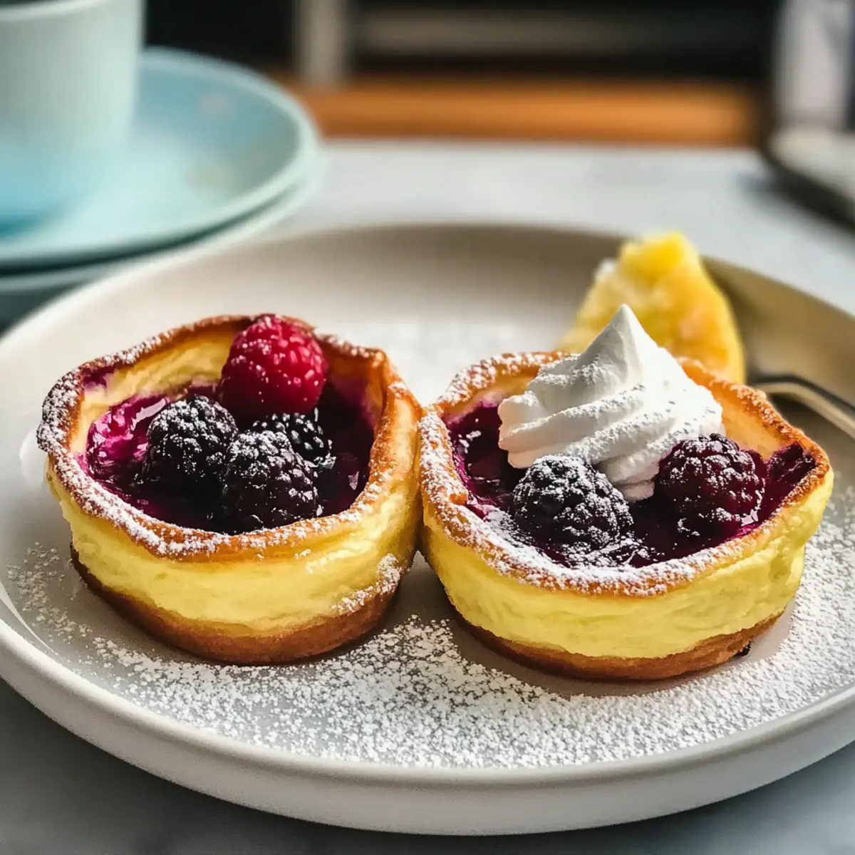 Mini Dutch Baby Pancakes