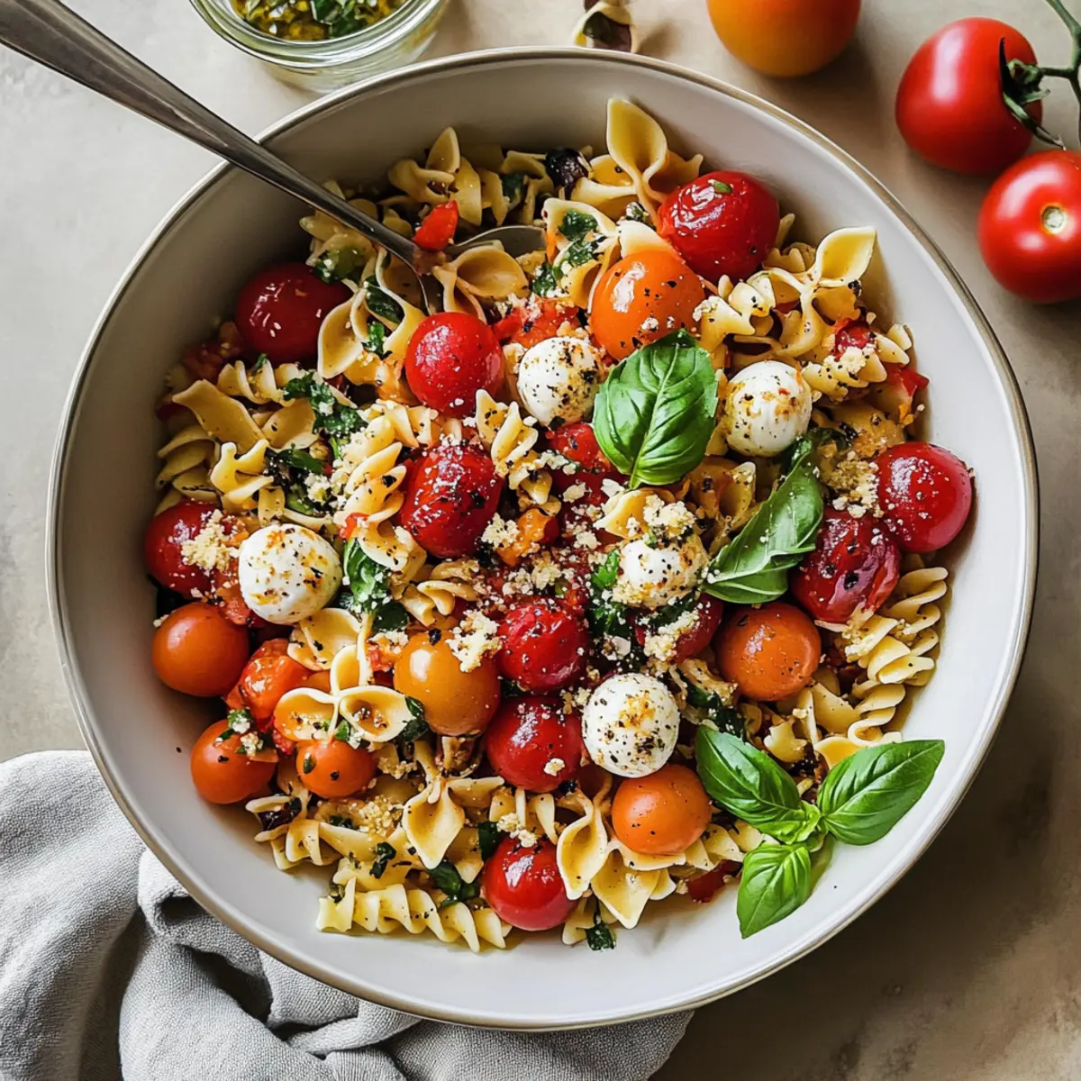 Bruschetta Pasta Salad